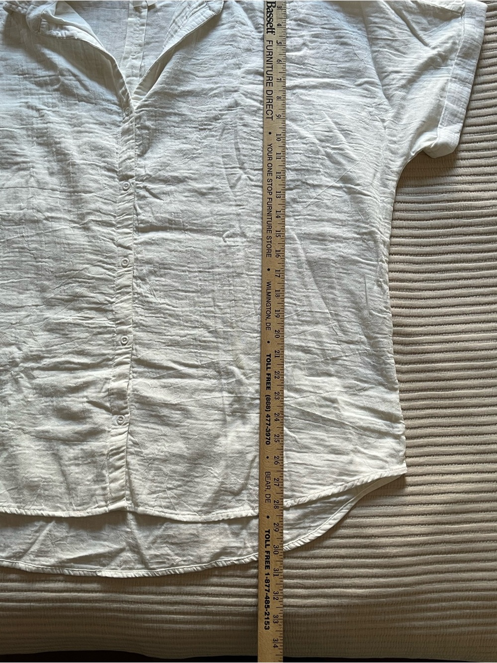 NWT Pact Organic Coastal Double Gauze Oversized Shirt - Picture 7 of 11